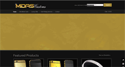 Desktop Screenshot of midascustoms.com